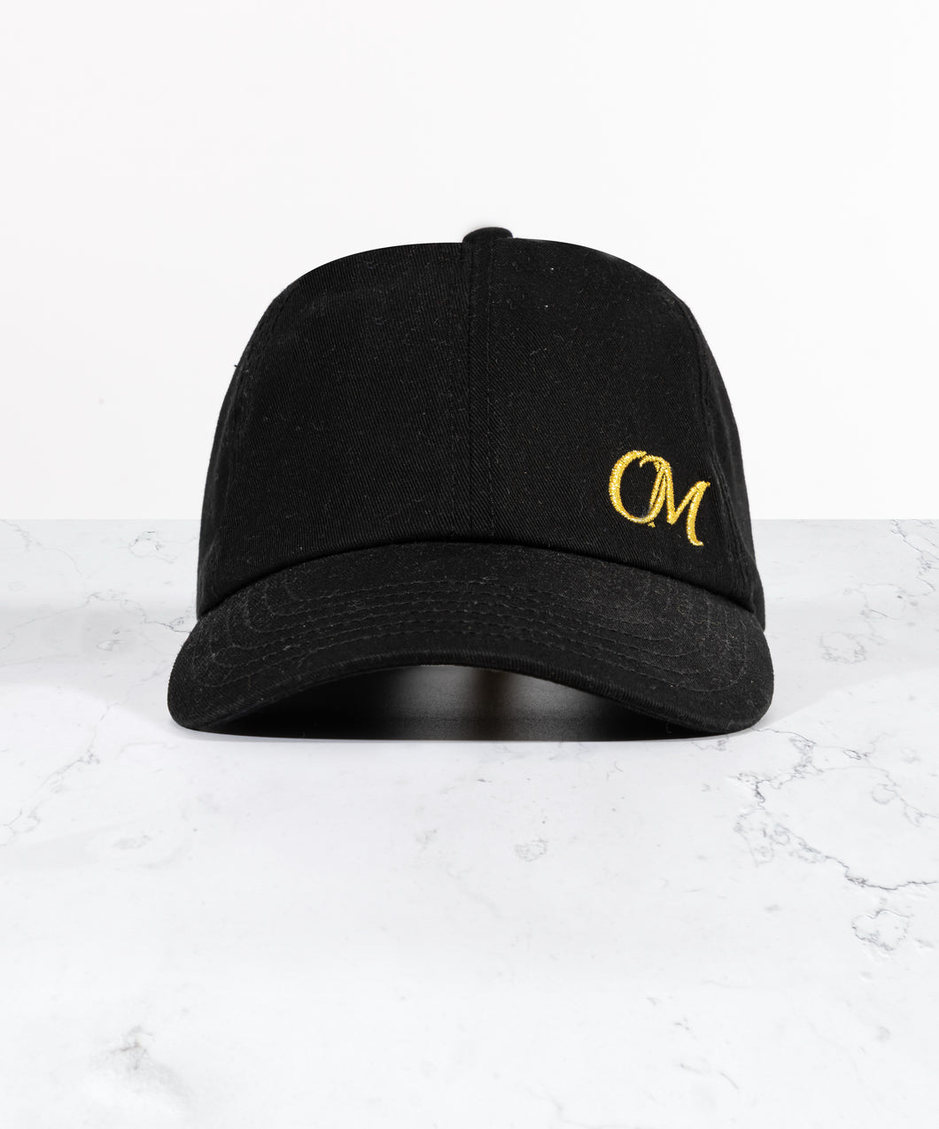 OM Logo 6-panel - Black